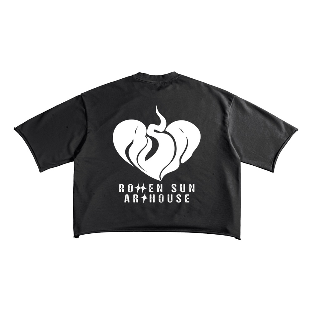 Rotten Sun Arthouse RSA Oversized Streetwear Tee-Black Graphic Shirt UNISEX XL